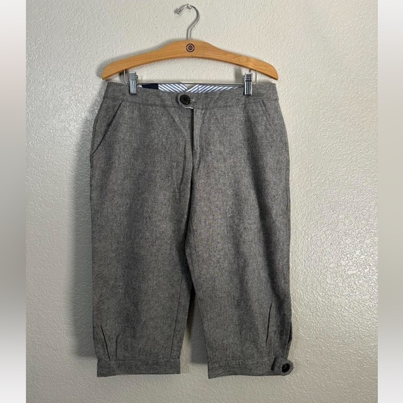 Gap women’s grey capri dress pants size 6 - Picture 1 of 3